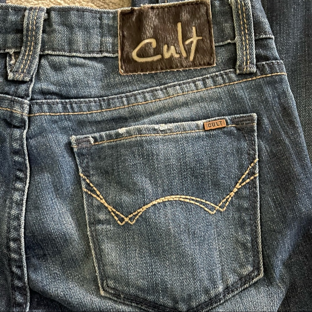 CULT OF INDIVIDUALITY straight leg jeans